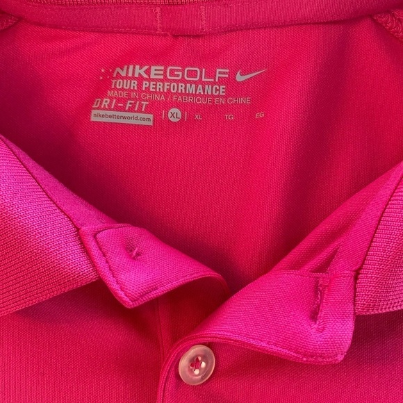 Nike Golf Tour Performance Polo Shirt size XL (Y) - Picture 9 of 12